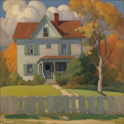 a house by Fern Isabel Coppedge