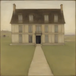 a house by Fernand Khnopff