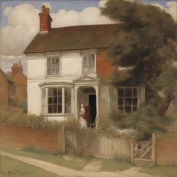 a house by Ford Madox Brown