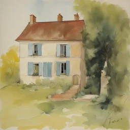 a house by Françoise Basset