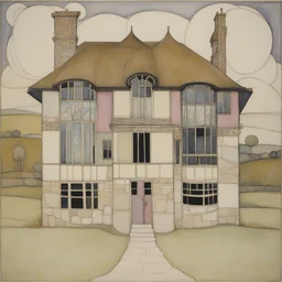 a house by Frances MacDonald