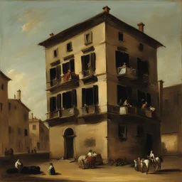 a house by Francesco Guardi