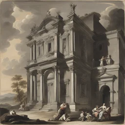 a house by Francesco Solimena