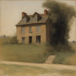 a house by Francis Davis Millet