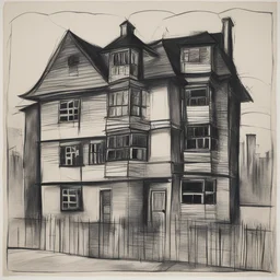 a house by Francis Newton Souza
