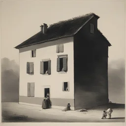 a house by Francisco Goya