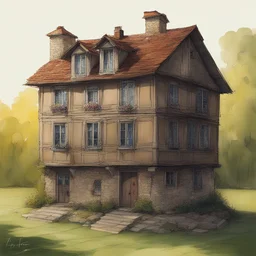 a house by Franck Tacito