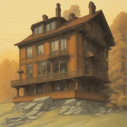 a house by Francois Schuiten