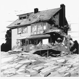 a house by Frank Miller