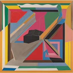 a house by Frank Stella