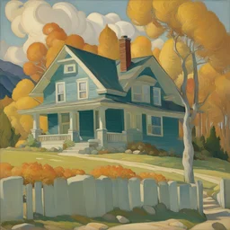 a house by Franklin Carmichael
