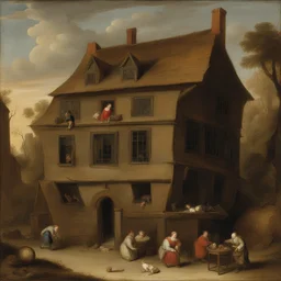 a house by Frans Francken