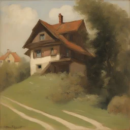 a house by Franz Lefler