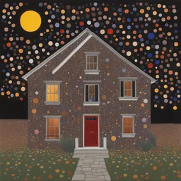 a house by Fred Tomaselli