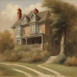 a house by Frederick Arthur Verner