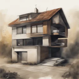 a house by Gabriel Bá