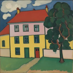 a house by Gabriele Münter