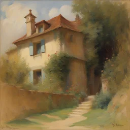 a house by Gaston Bussière