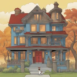 a house by Gene Luen Yang