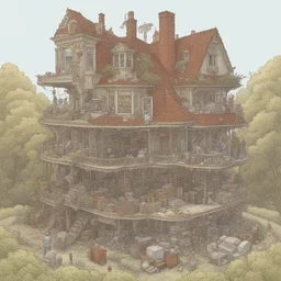 a house by Geof Darrow