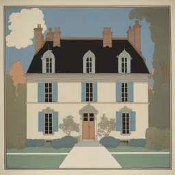 a house by George Barbier