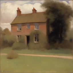 a house by George Clausen