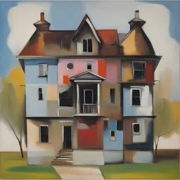 a house by George Condo