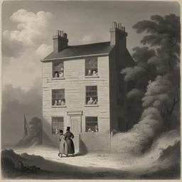 a house by George Cruikshank