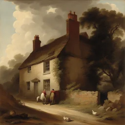 a house by George Morland