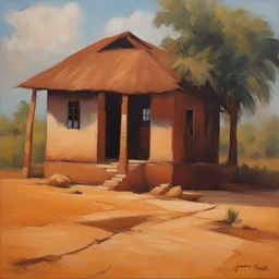 a house by George Pemba