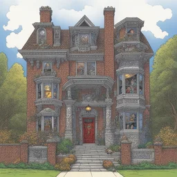 a house by George Perez