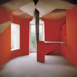 a house by Georges Rousse