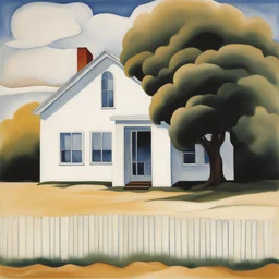 a house by Georgia O’Keeffe