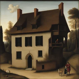 a house by Gerard David
