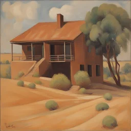 a house by Gerard Sekoto