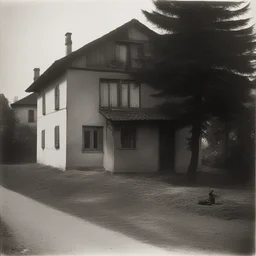 a house by Gerda Taro