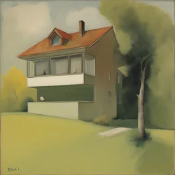 a house by Gerhard Gluck