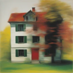 a house by Gerhard Richter