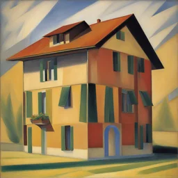 a house by Giacomo Balla