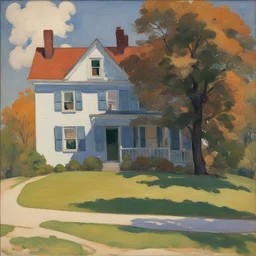 a house by Gifford Beal