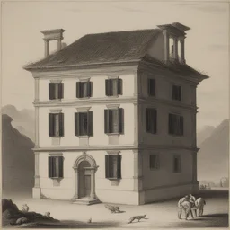 a house by Giovanni Battista Gaulli