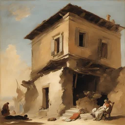 a house by Giovanni Battista Tiepolo