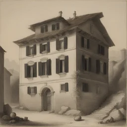 a house by Giovanni Battista Venanzi