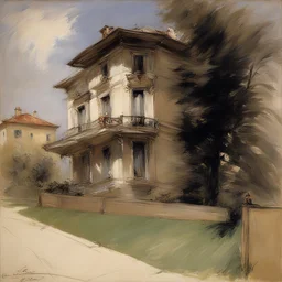 a house by Giovanni Boldini