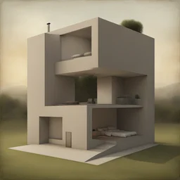 a house by Giuseppe Camuncoli