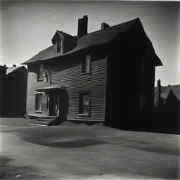 a house by Gjon Mili