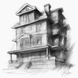 a house by Glen Keane