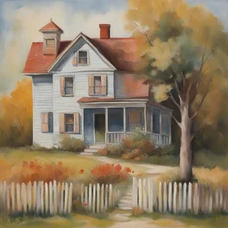 a house by Gloria Stoll Karn