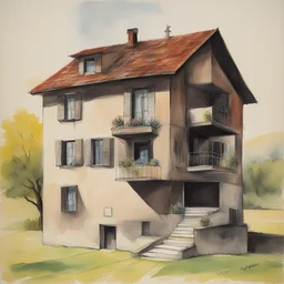 a house by Guido Buzzelli
