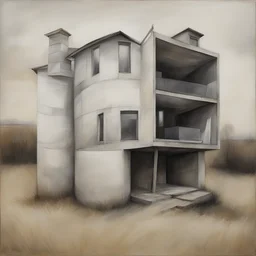 a house by Guido van Helten
